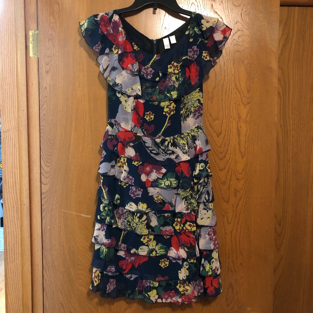 Target Go International 2008 Private Label Collection tiered ruffle dress 1